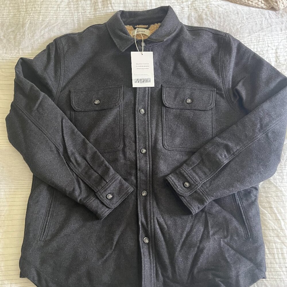 The ReNew Fleece-Lined Heavyweight Overshirt